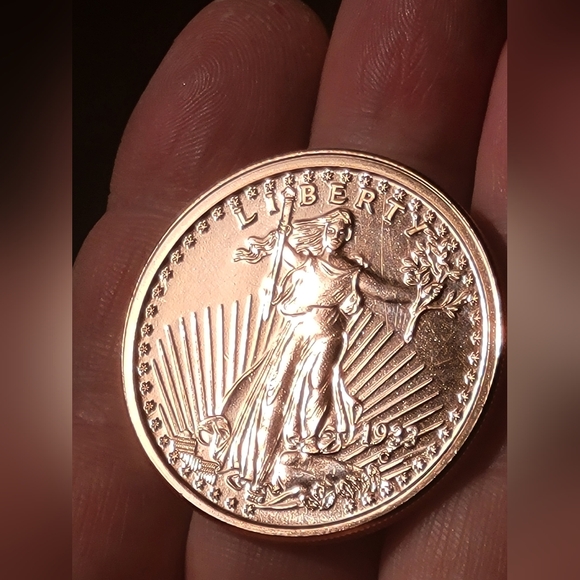 Jewelry - 1 AVDP Oz Pure .999 Fine Copper